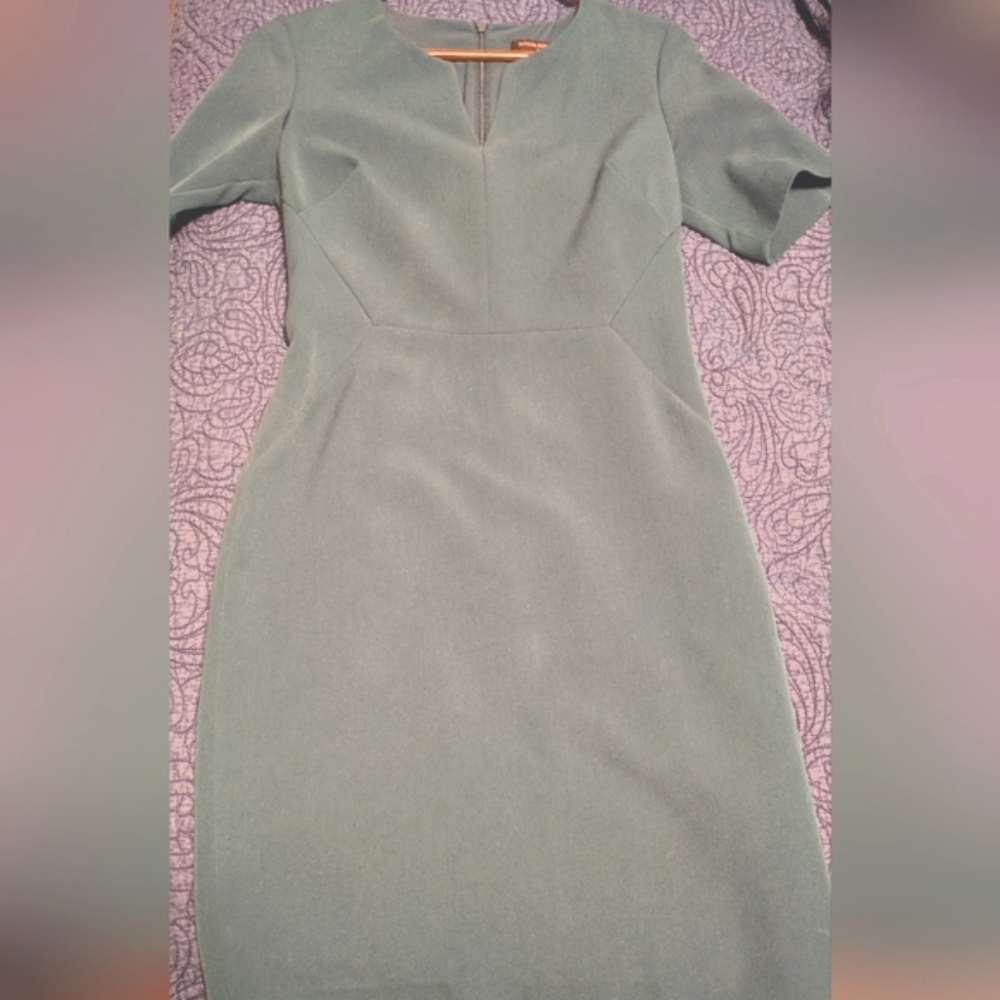 Fitted Green Dress